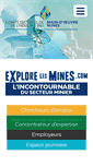 Mobile Screenshot of explorelesmines.com